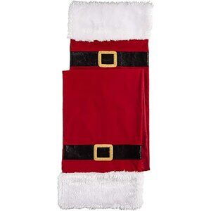 Transpac Fabric Santa Table Runner Standard